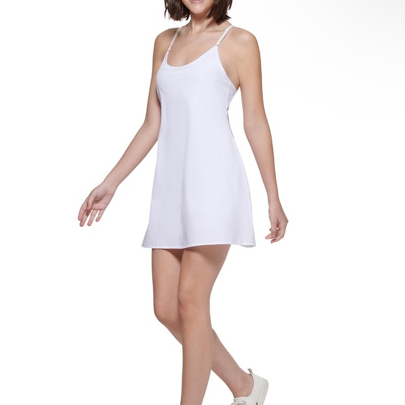 NWOT Calvin Klein Performance Unitard Halter Dress - Picture 1 of 6